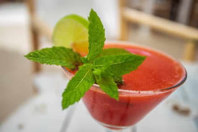 Coctel de fresa