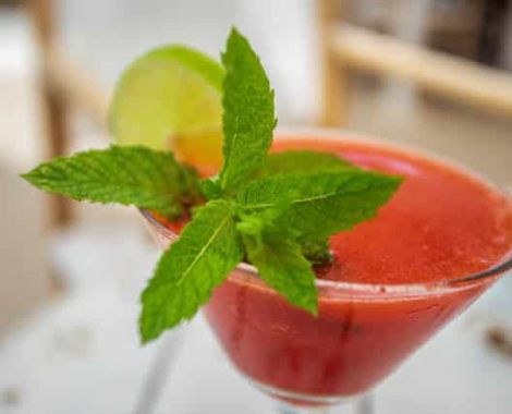 Fotografía para empresas 2 Coctel de fresa